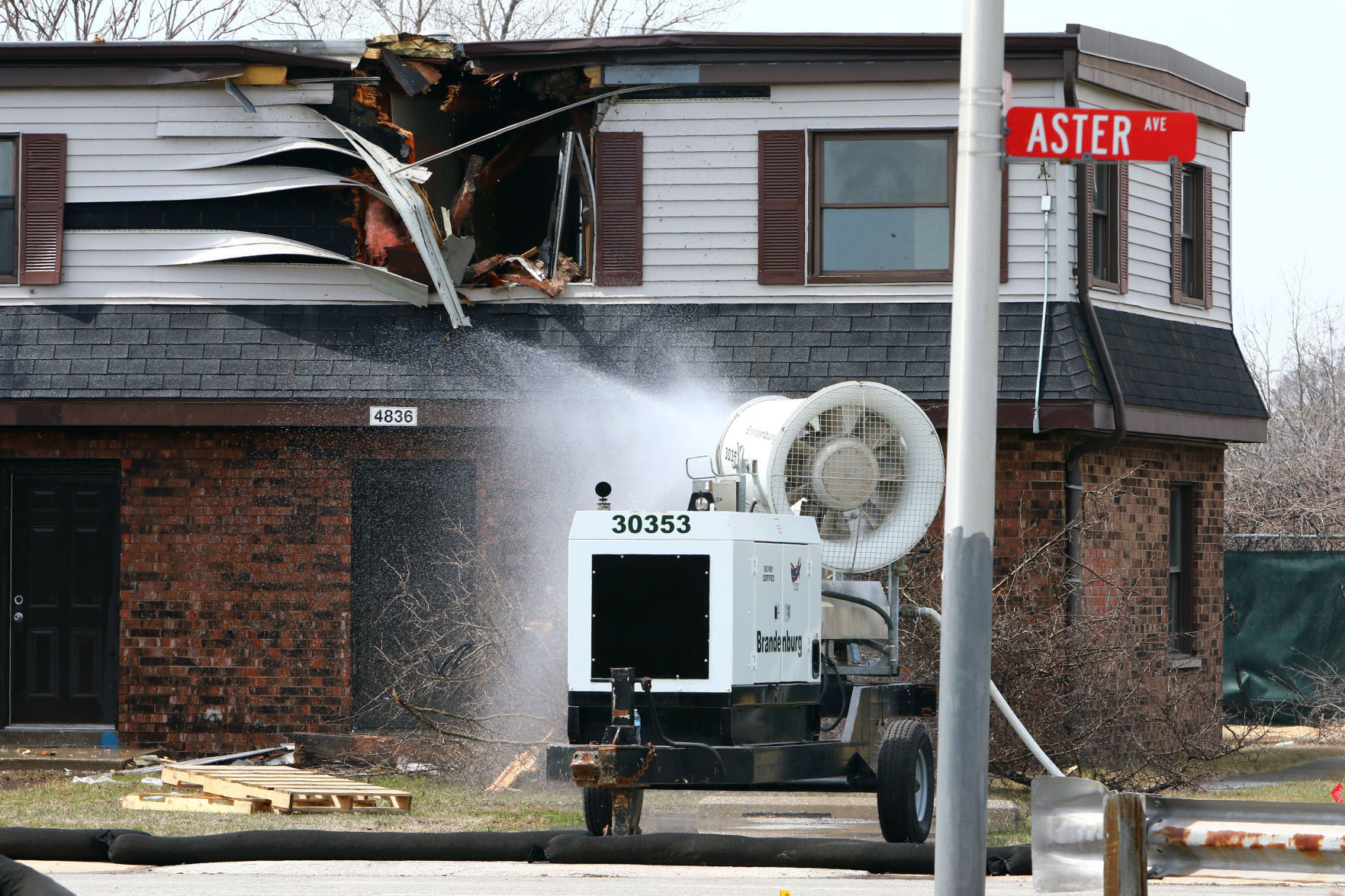 Gallery: Demolition begins on West Calumet Housing Complex